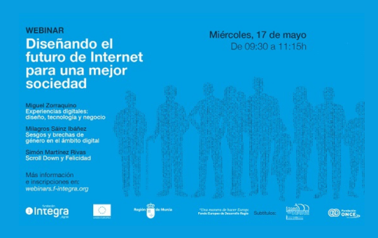 Participación en el Webinar: Diseñando el futuro de Internet para una mejor sociedad