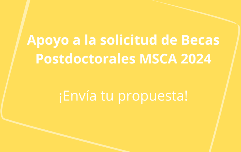 Convocatoria de propuestas para becas postdoctorales Marie Skłodowska–Curie