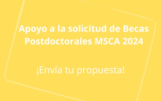 Convocatoria de propuestas para becas postdoctorales Marie Skłodowska–Curie